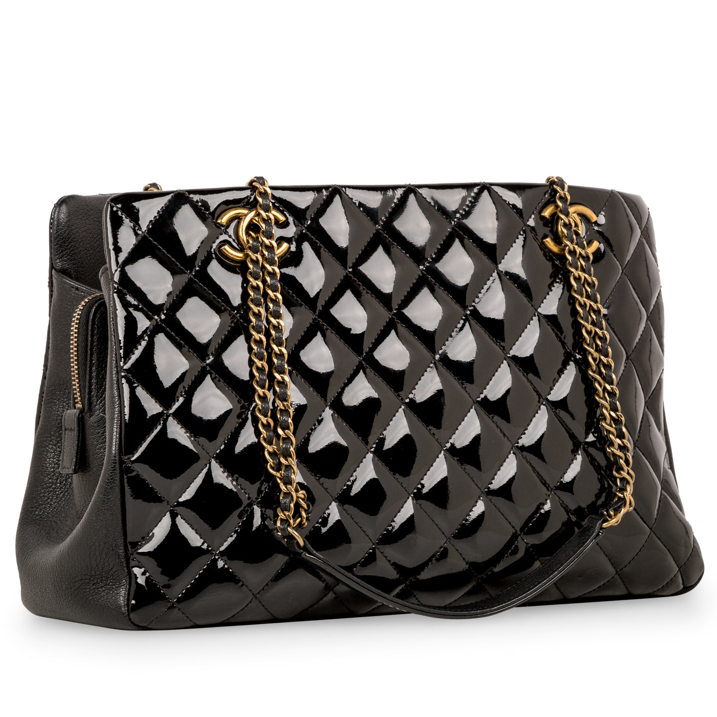 Timeless Patent Shoulder Bag