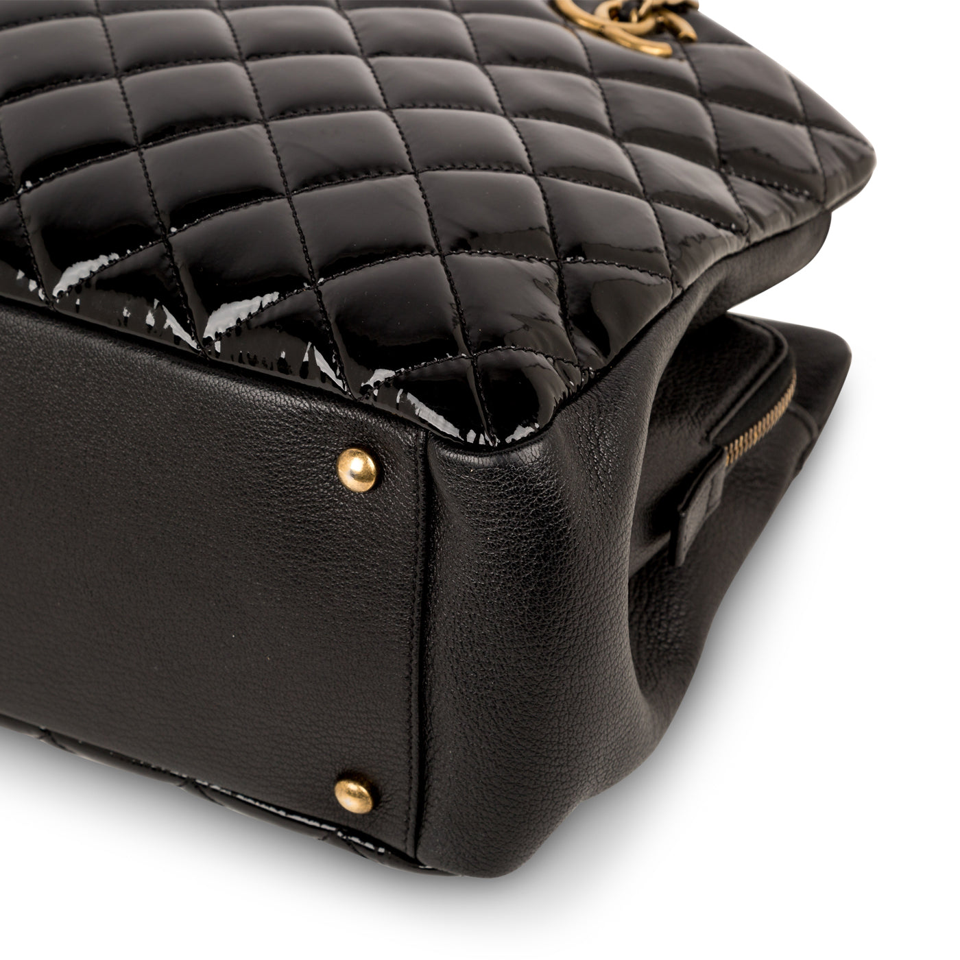 Timeless Patent Shoulder Bag