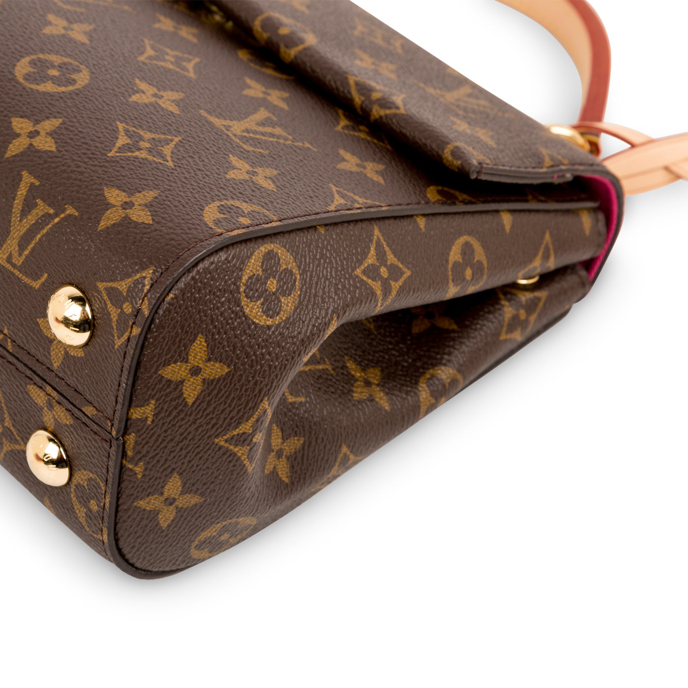 Louis Vuitton Cluny BB Shoulder Bag Brown in Canvas with Gold-tone