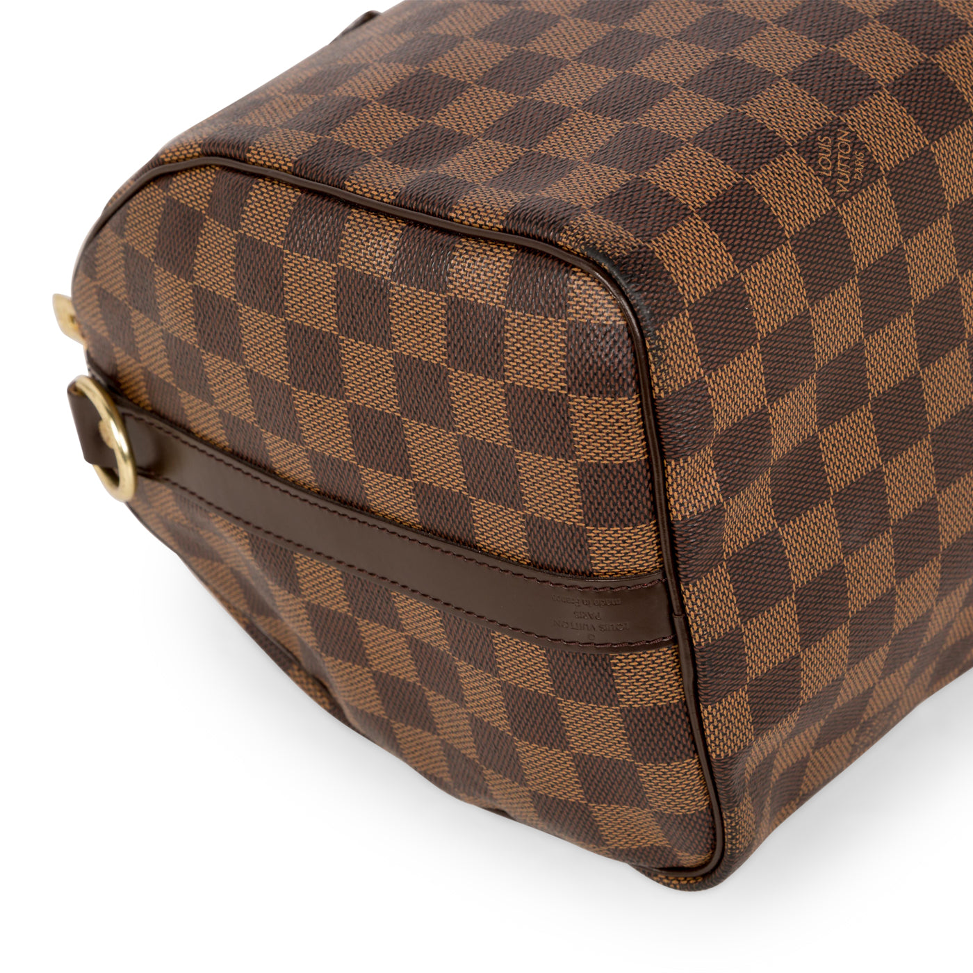 Authentic Louis Vuitton Damier Ebene Speedy 30 Handbag