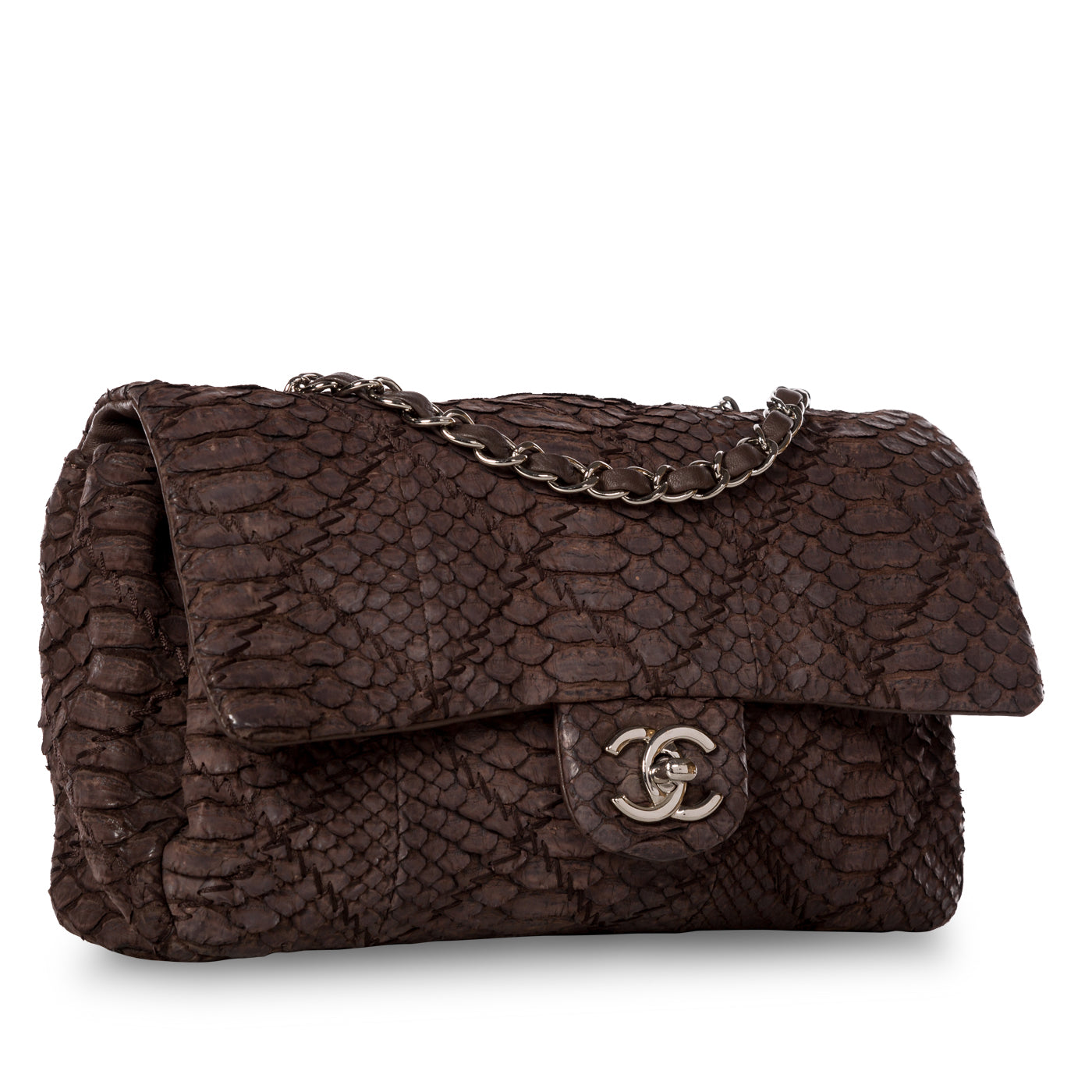 Classic Flap Bag - Python