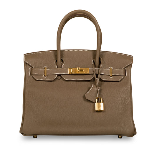 Birkin 30 - Etoupe Clemence - GHW