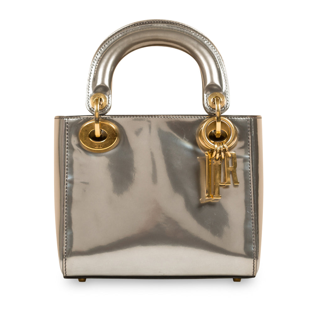 Lady Dior - Silver Patent Leather