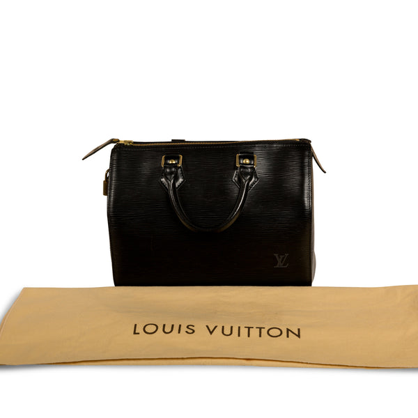 Louis Vuitton - Speedy 28 Vintage  Black Epi Tote