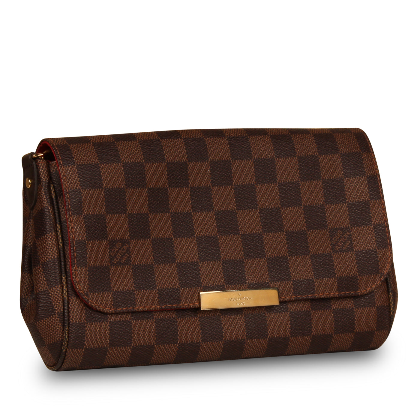 Authentic Louis Vuitton Damier Ebene Favorite PM Crossbody Shoulder Bag