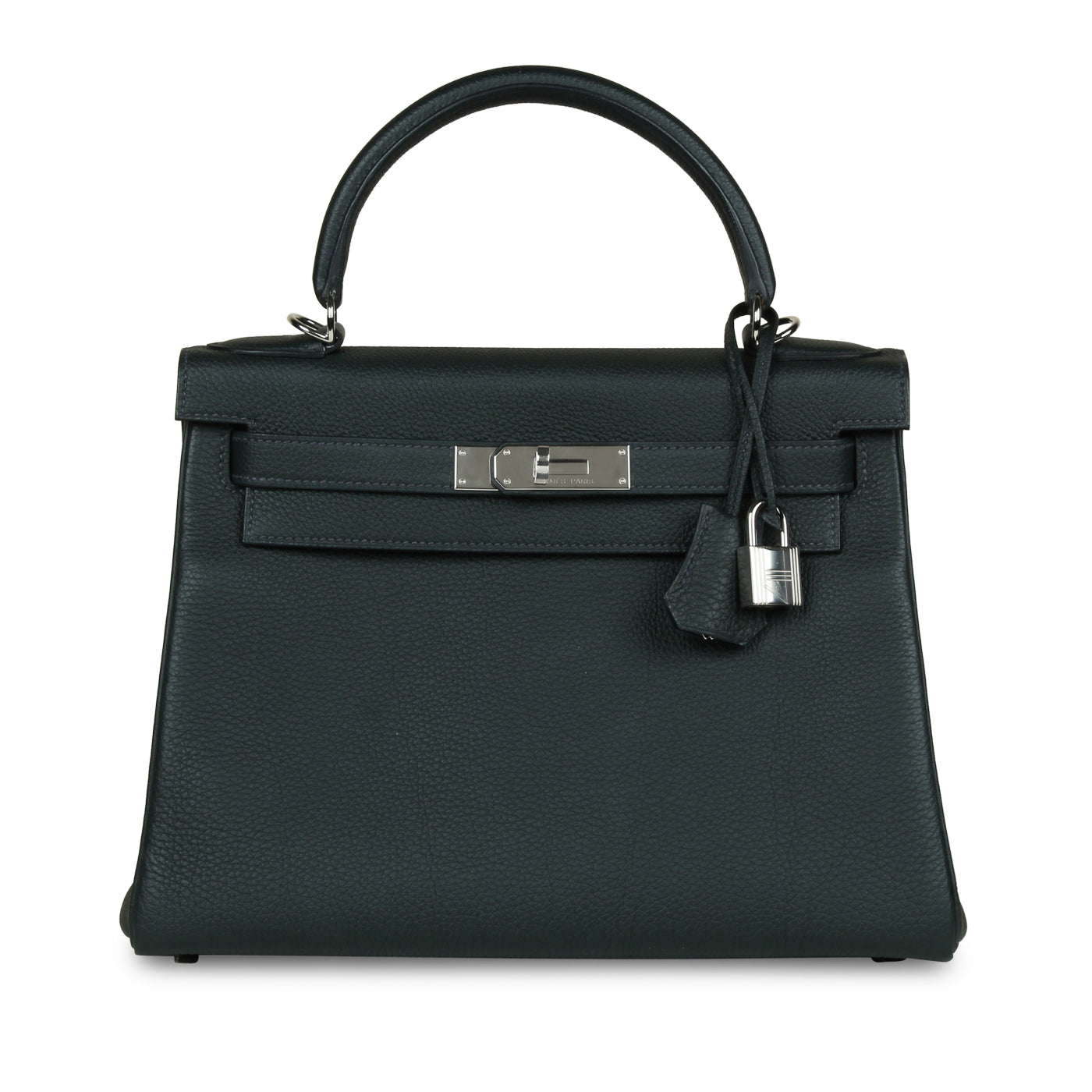 Kelly 28 - Ocean Blue Togo Leather