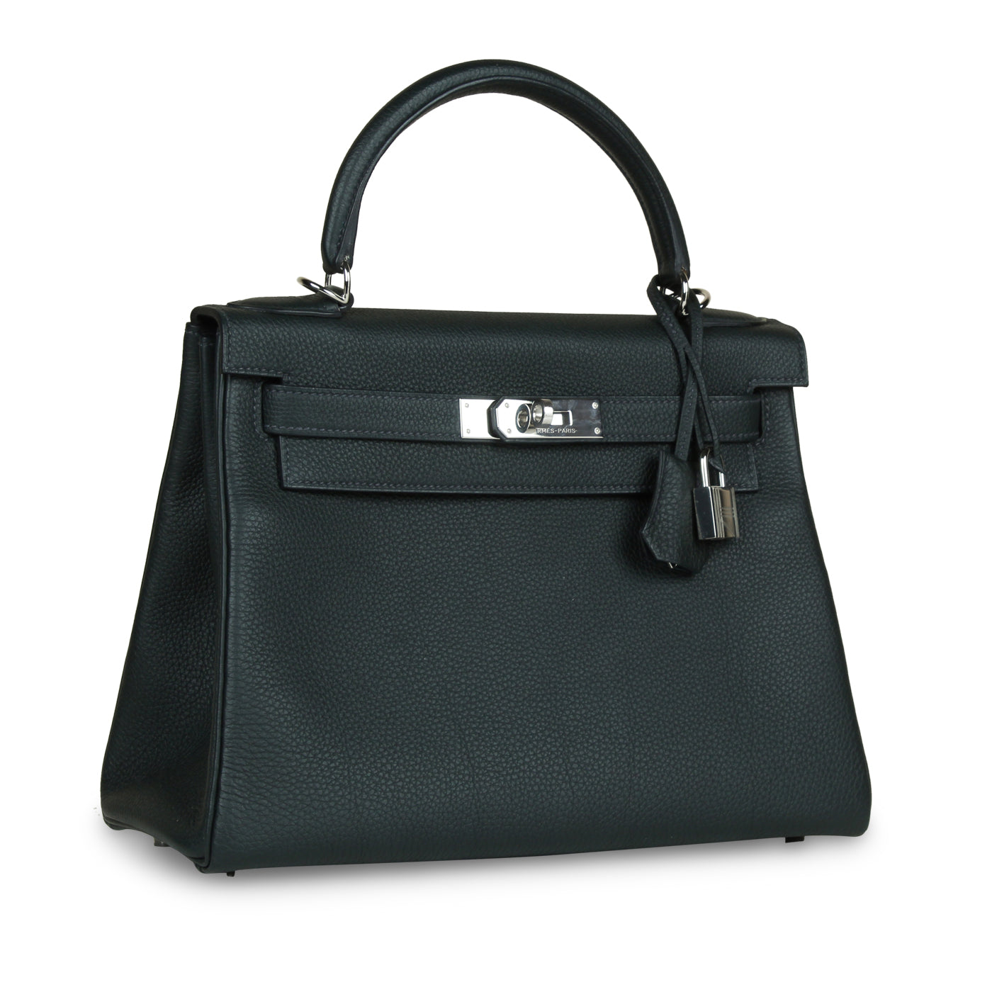 Kelly 28 - Ocean Blue Togo Leather