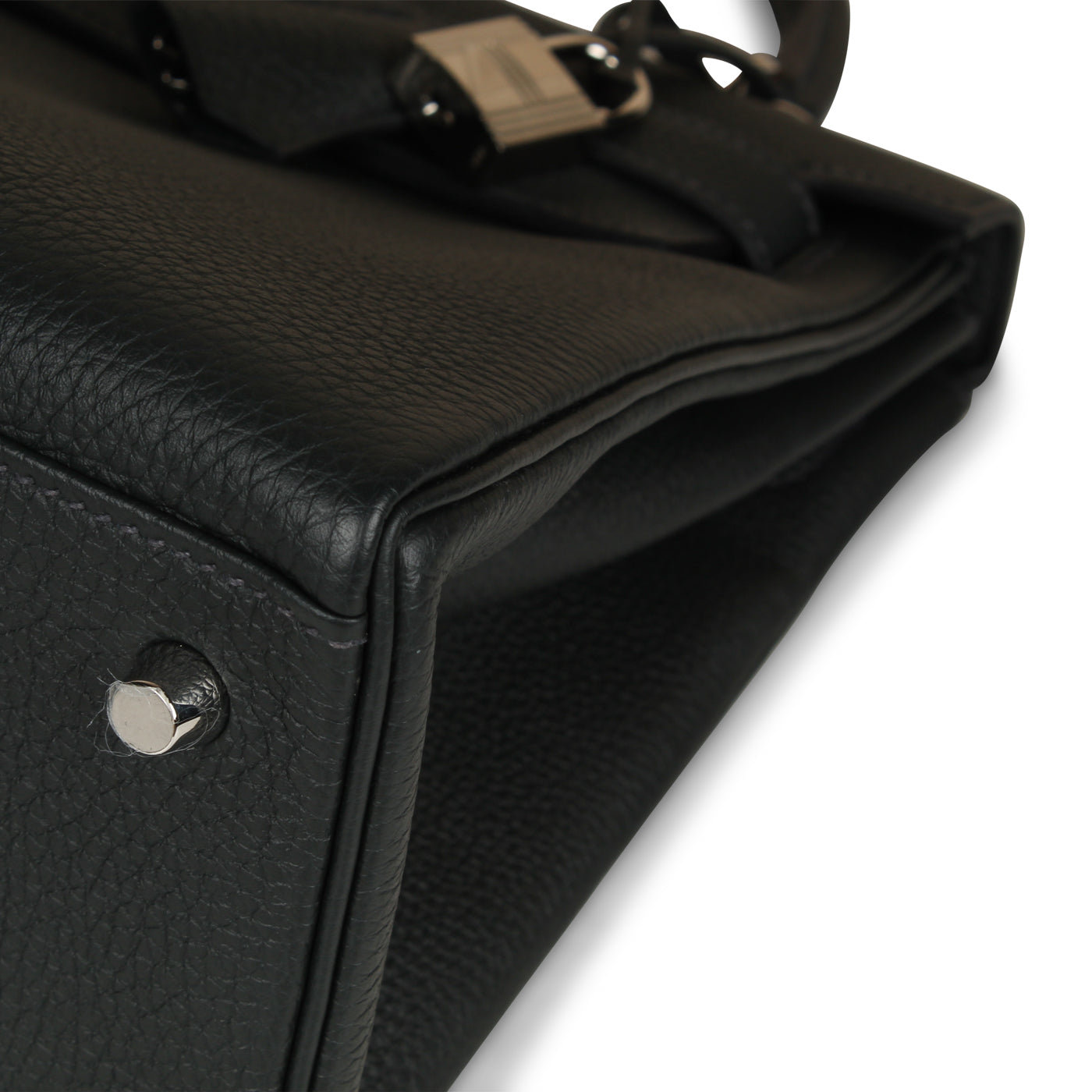 Kelly 28 - Ocean Blue Togo Leather