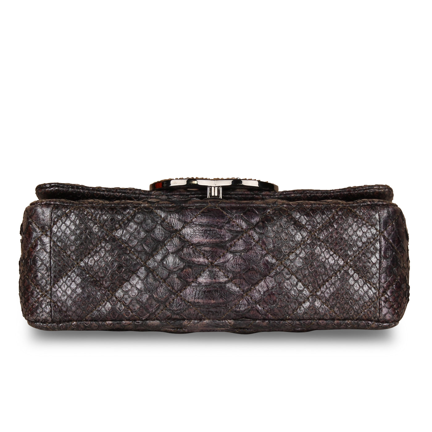 Python Single Flap Bag - Embellished Crystal