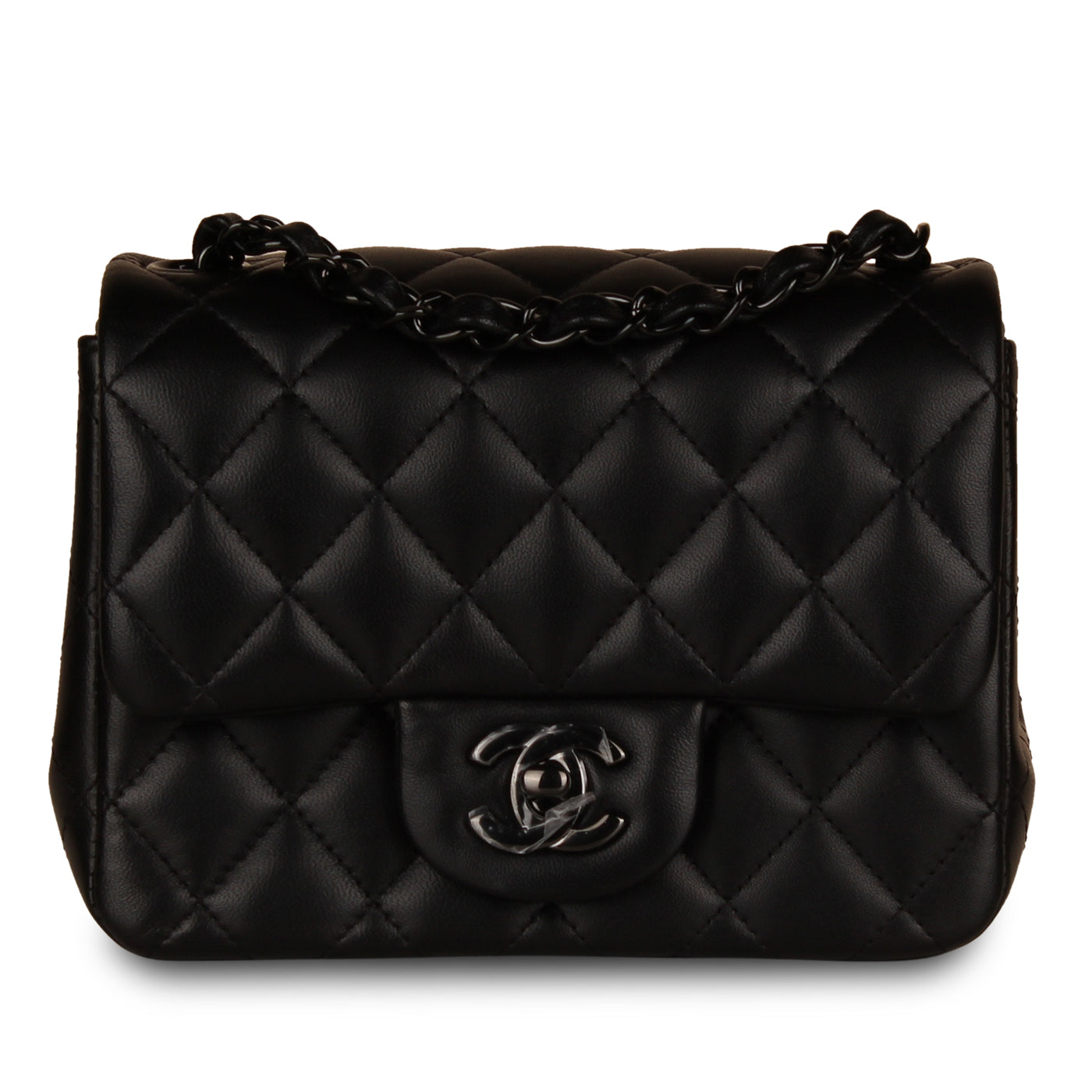 Classic Flap Bag - Mini Square So Black