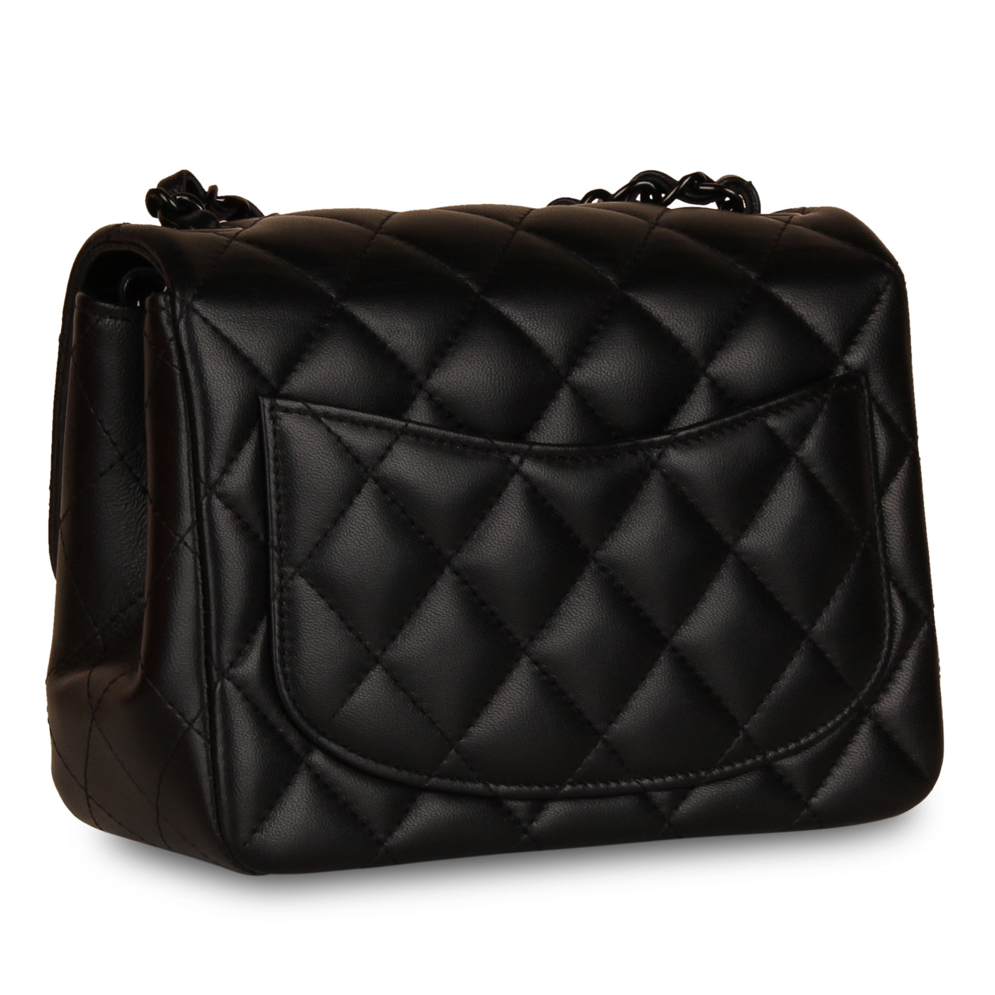 Classic Flap Bag - Mini Square So Black