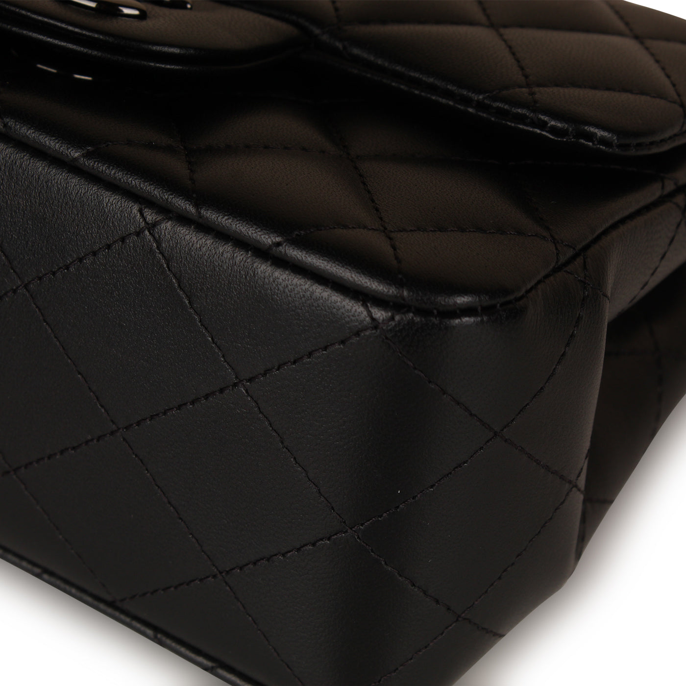 Classic Flap Bag - Mini Square So Black