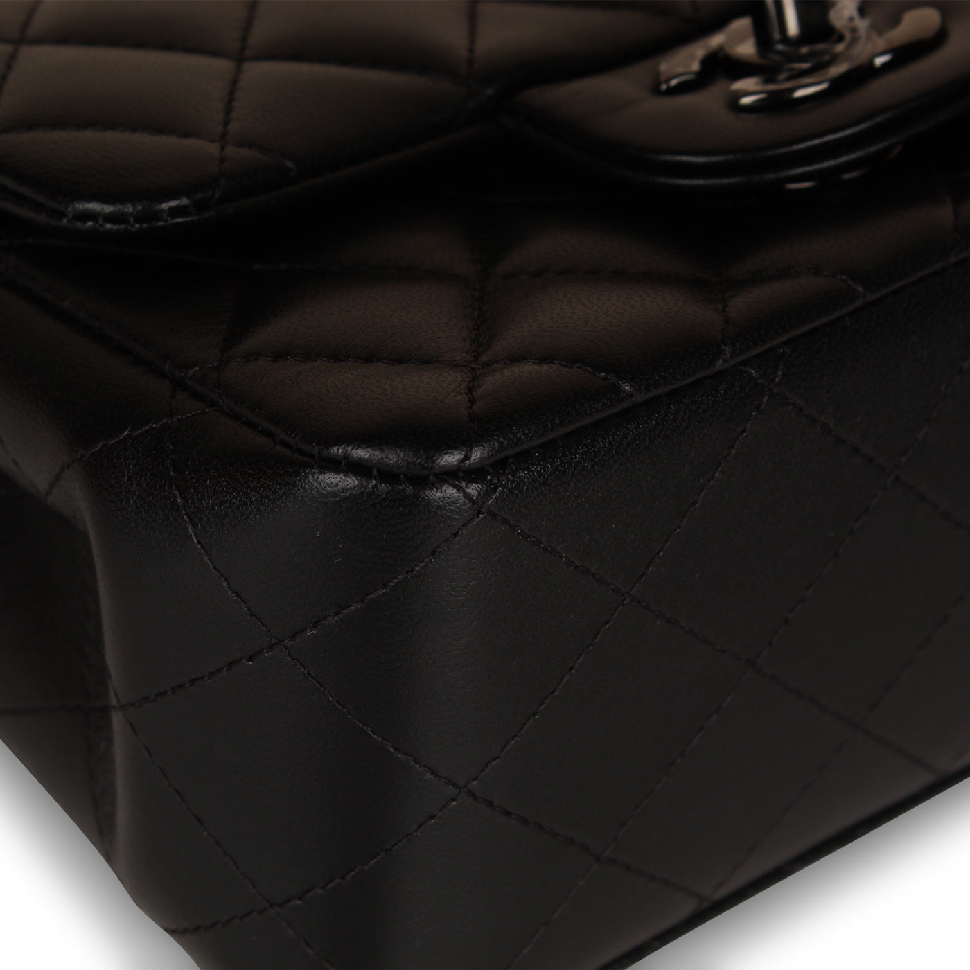 Classic Flap Bag - Mini Square So Black