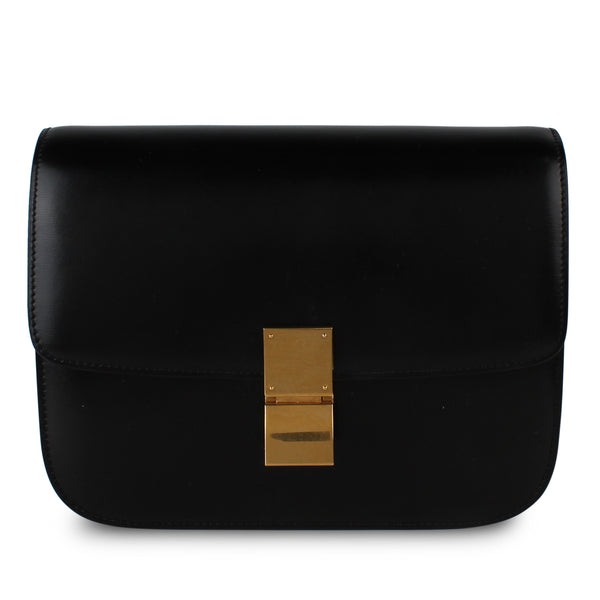 Medium Box Bag - Black
