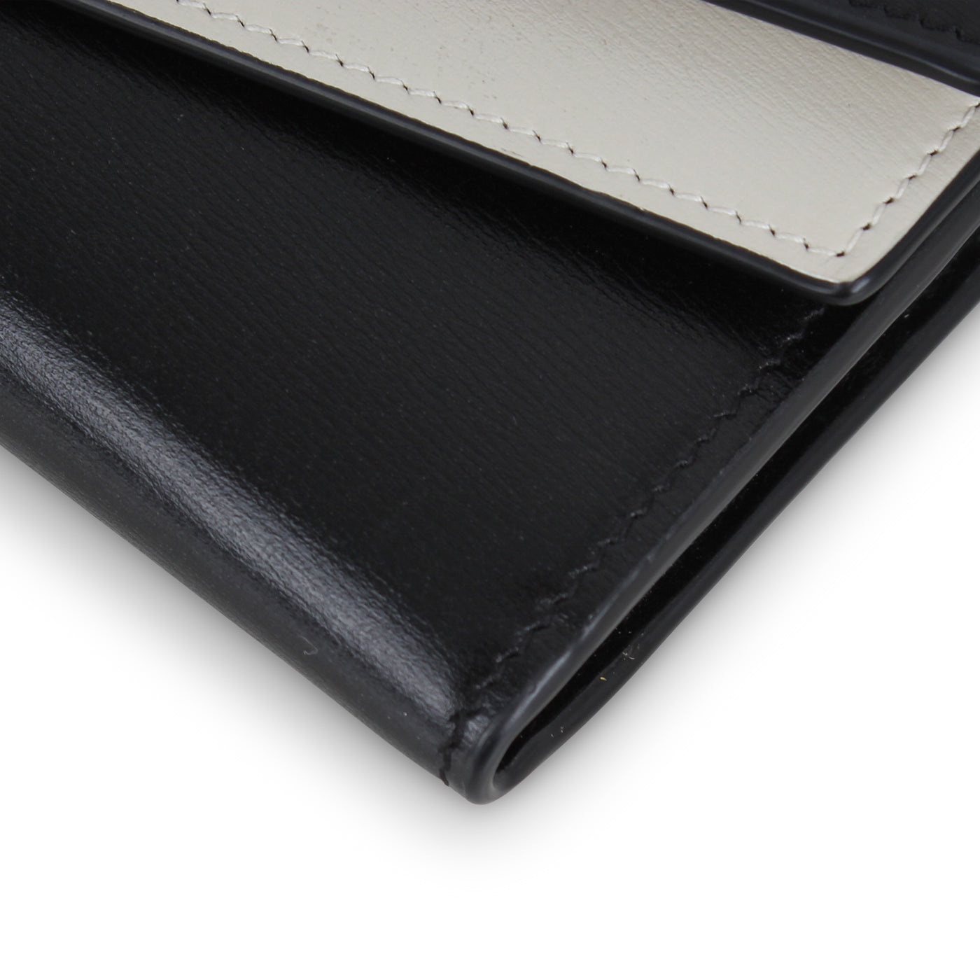 Bicolour Long Wallet