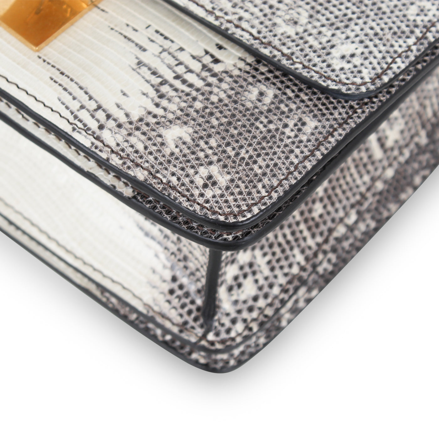 Small Classic Box Bag - Lizard