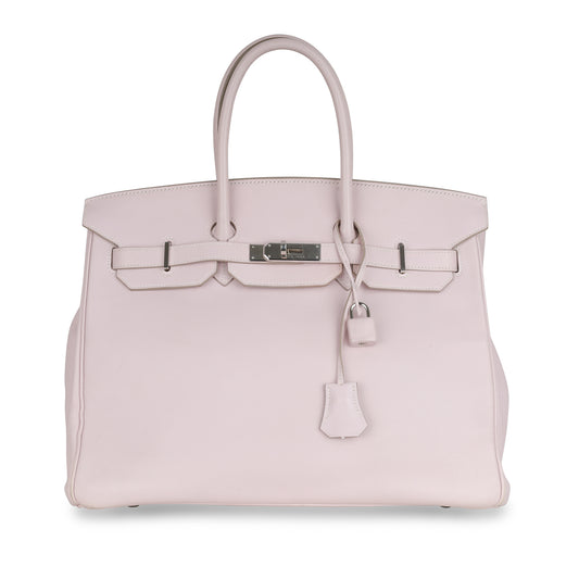 Birkin 35 - Rose Dragèe Swift