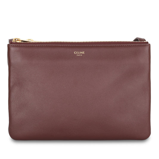 Trio Crossbody - Burgundy