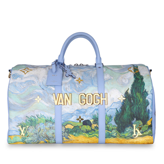 Keepall 50 - Jeff Koons X Van Gogh