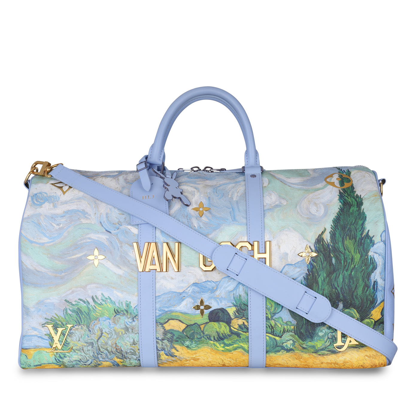 Louis Vuitton x Jeff Koons Van Gogh Keepall 50 at 1stDibs  louis vuitton  van gogh bag, van gogh bag louis vuitton, louis vuitton van gogh purse