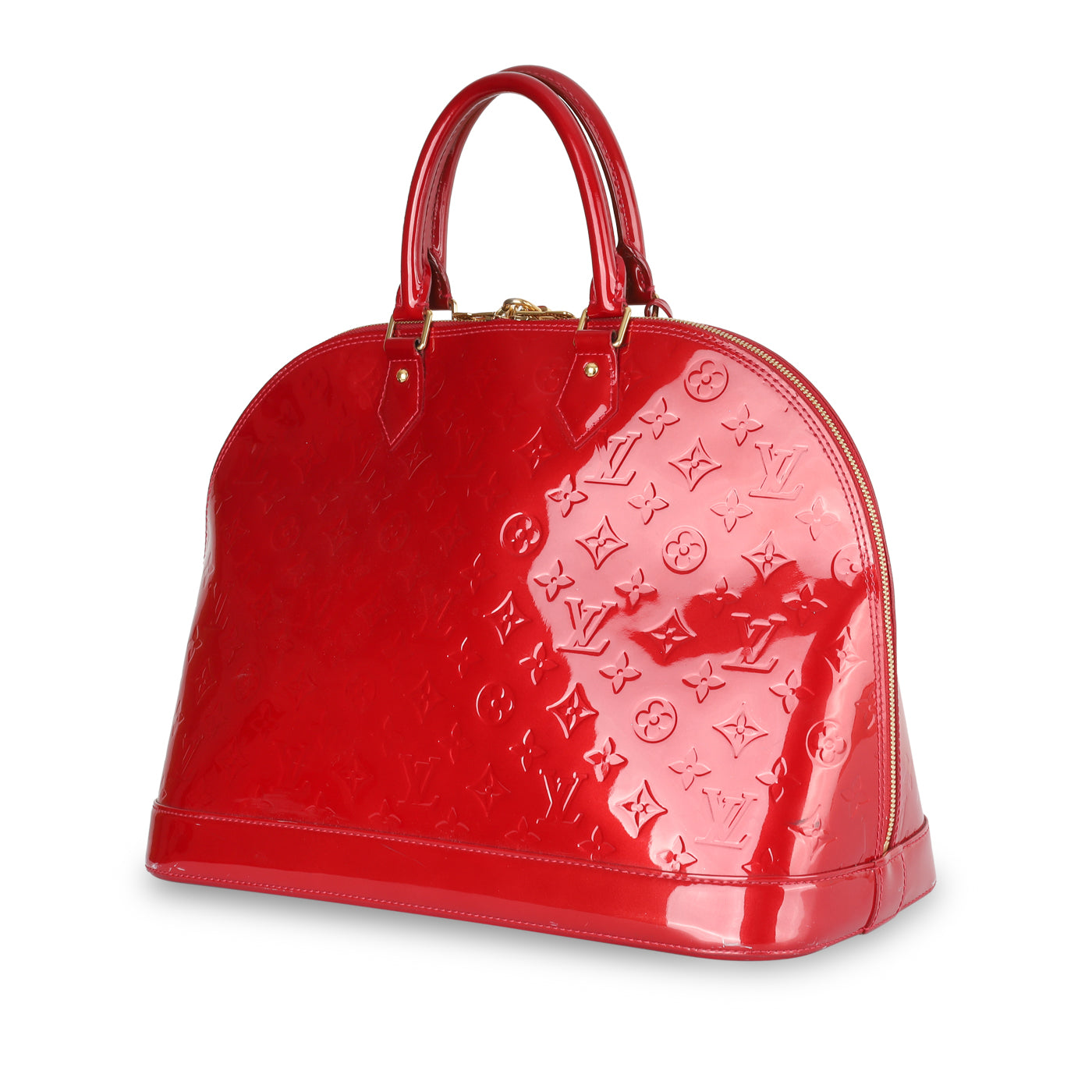 Louis Vuitton Alma GM Red Epi Leather