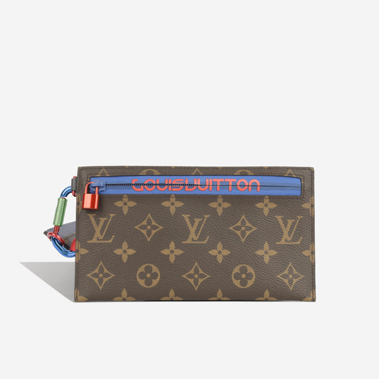 Ribbon Pouch - Monogram Canvas