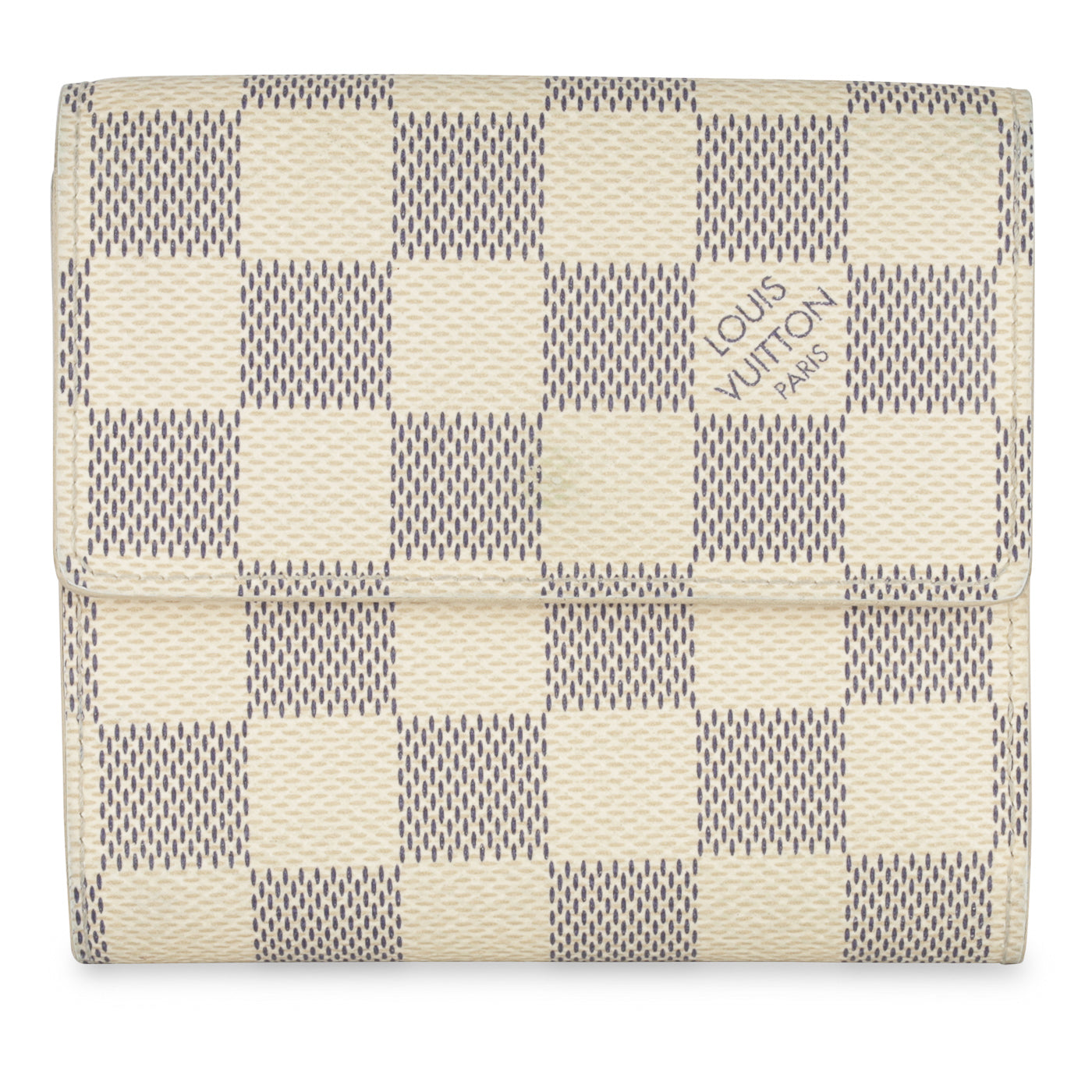 Flap Wallet - Damier Azur