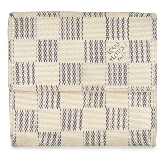 Flap Wallet - Damier Azur