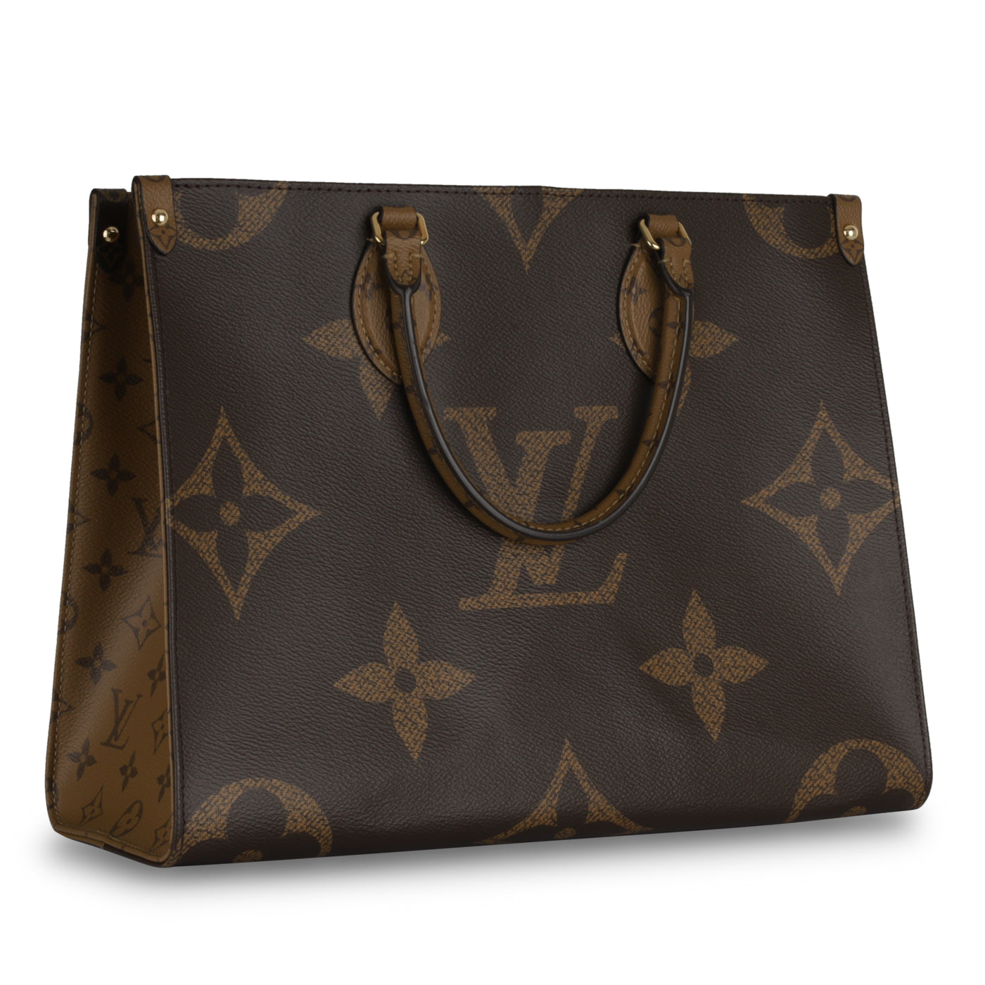 Louis Vuitton Monogram Reverse Giant OnTheGo MM - Brown Totes, Handbags -  LOU806202