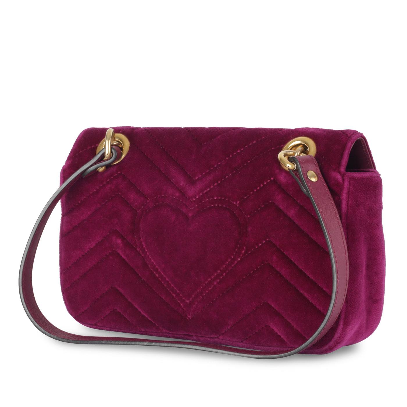 Mini Marmont Flap Bag - Velvet