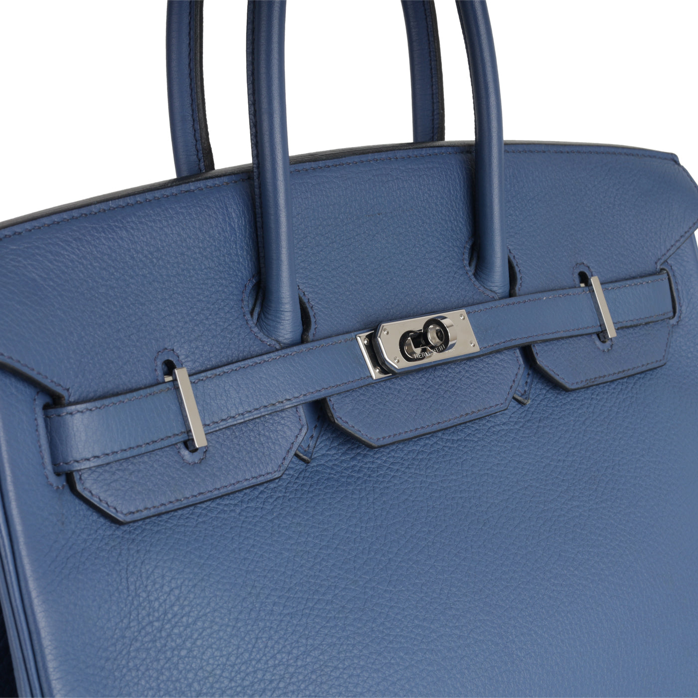 Birkin 35 - Blue De Malte