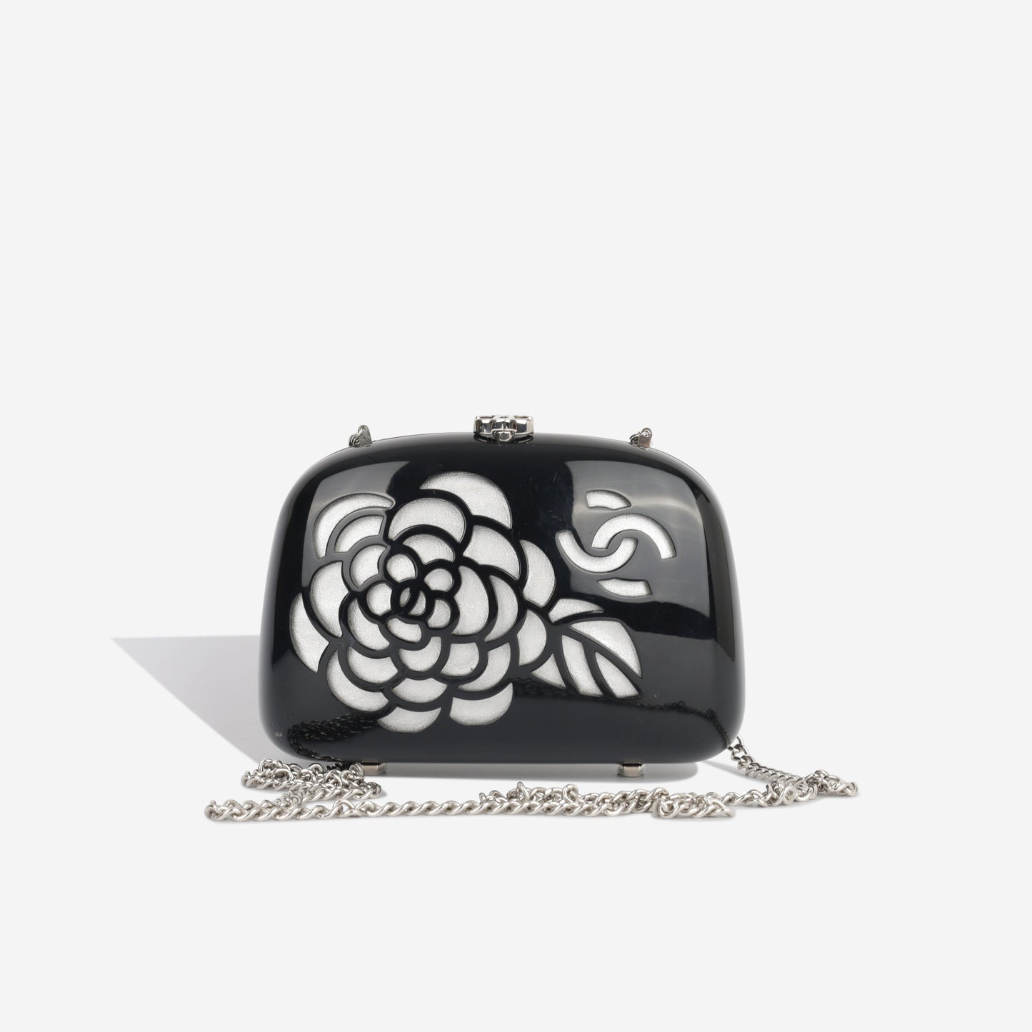 Vintage Camellia Minaudière Clutch
