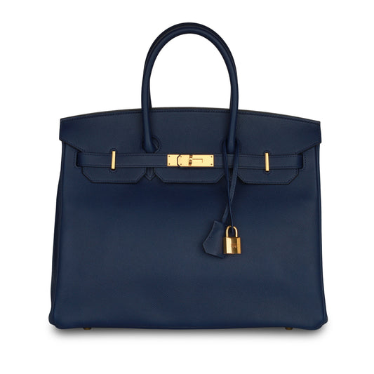 Birkin 35 - Blue Saphir