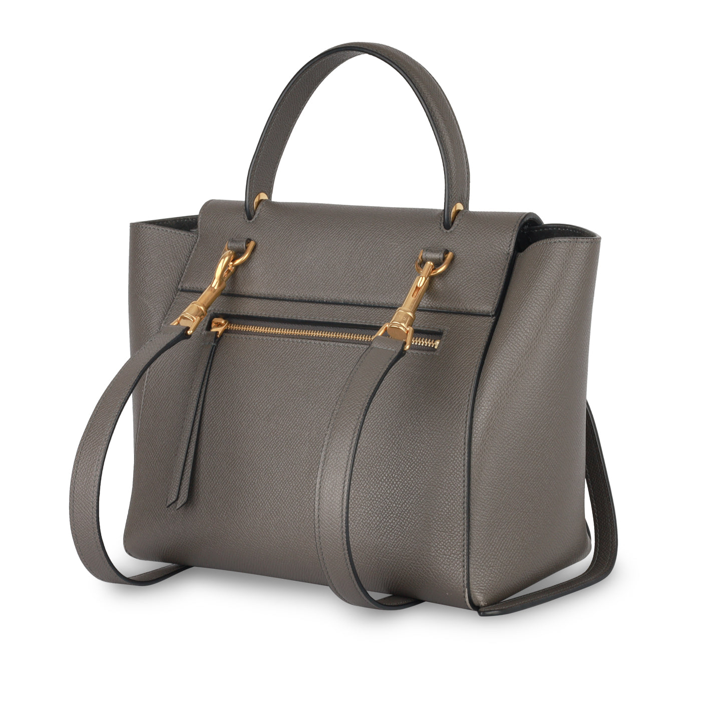 Celine Brown Smooth Leather Micro Belt Bag