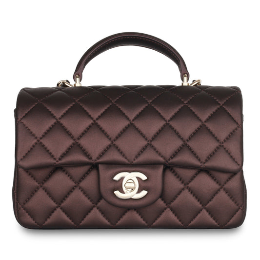 Classic Flap Bag - Mini Rectangular Top Handle