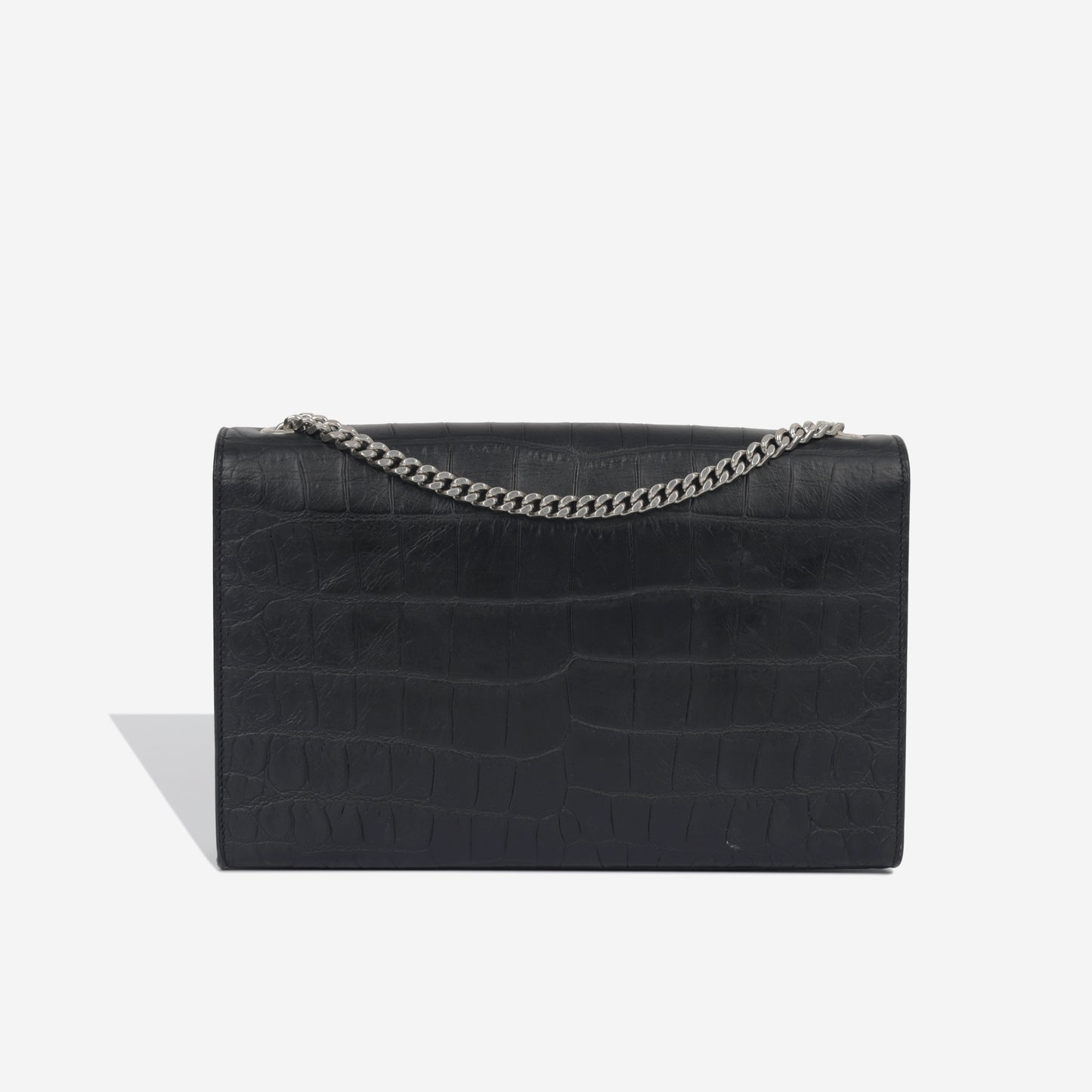 Kate Tassel Bag - Croc Embossed