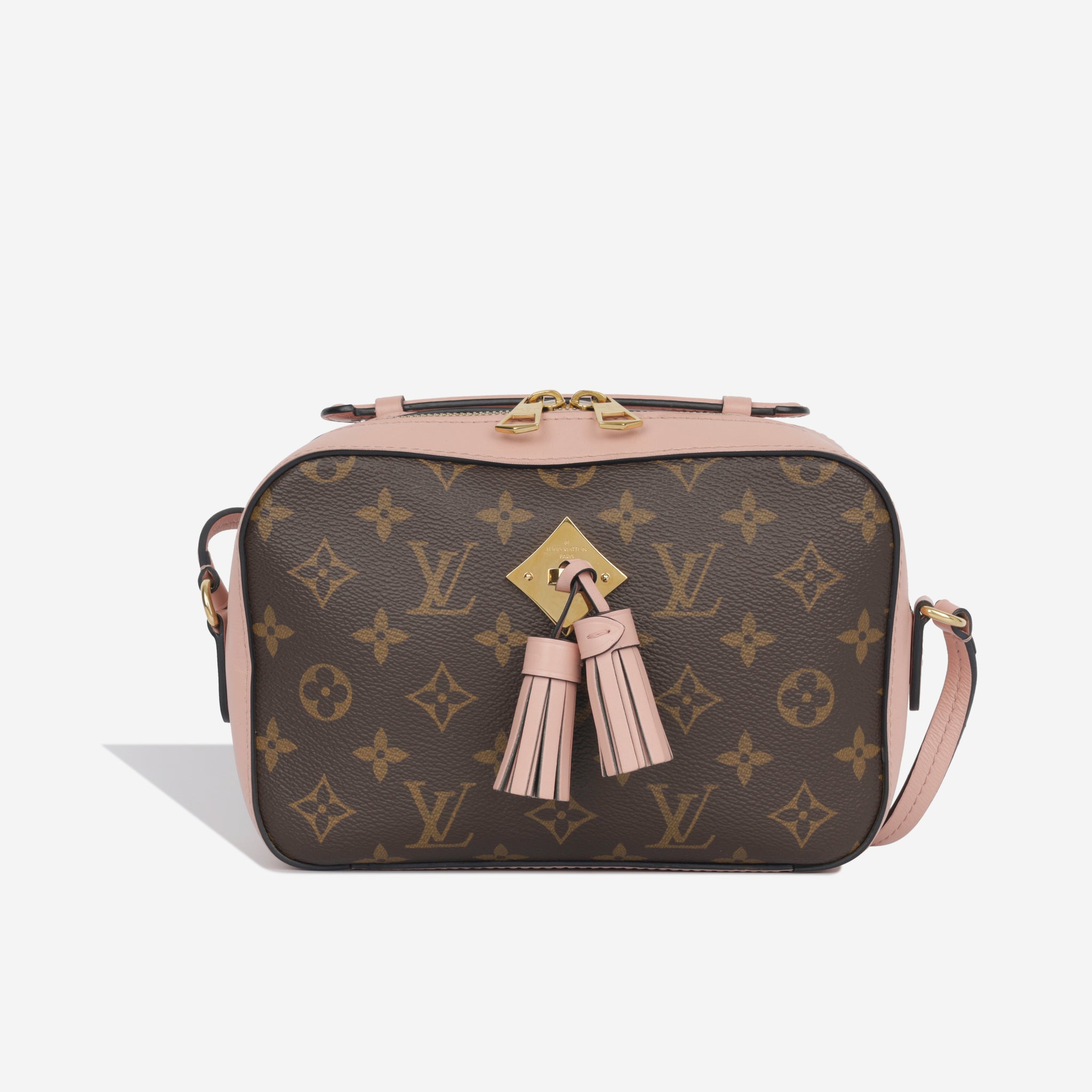 Pre-owned Louis Vuitton Monogram Canvas Saintonge Crossbody Bag In Brown