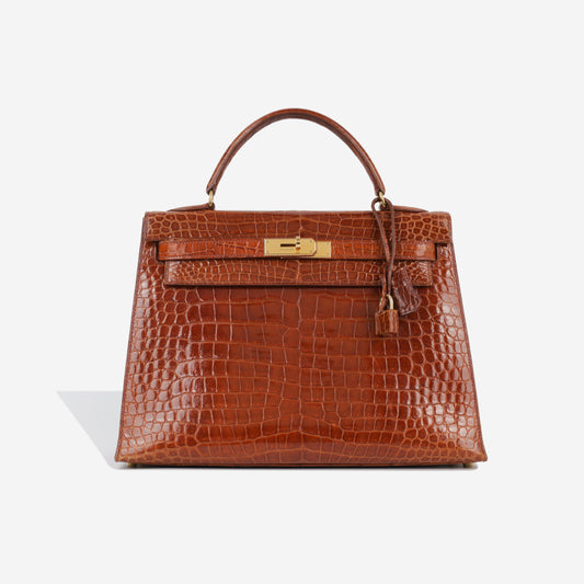 Vintage Kelly 32 - Crocodile