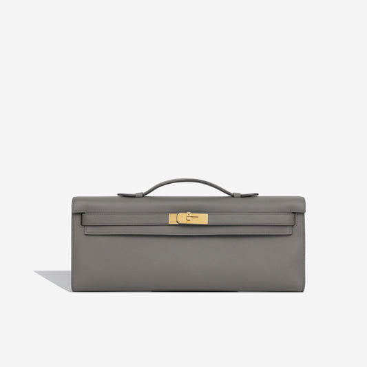 Kelly Cut Clutch - Gris Asphalt