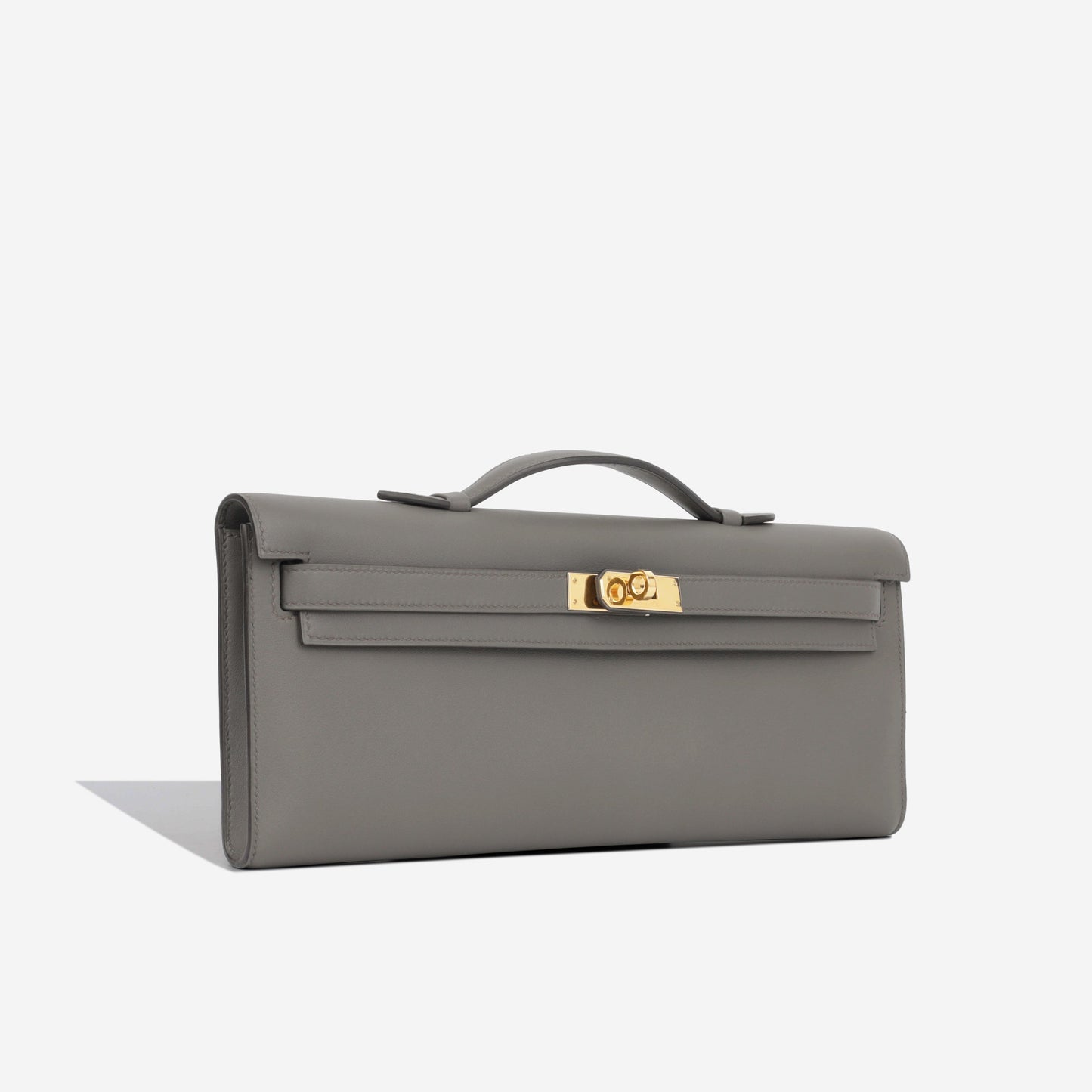 Kelly Cut Clutch - Gris Asphalt