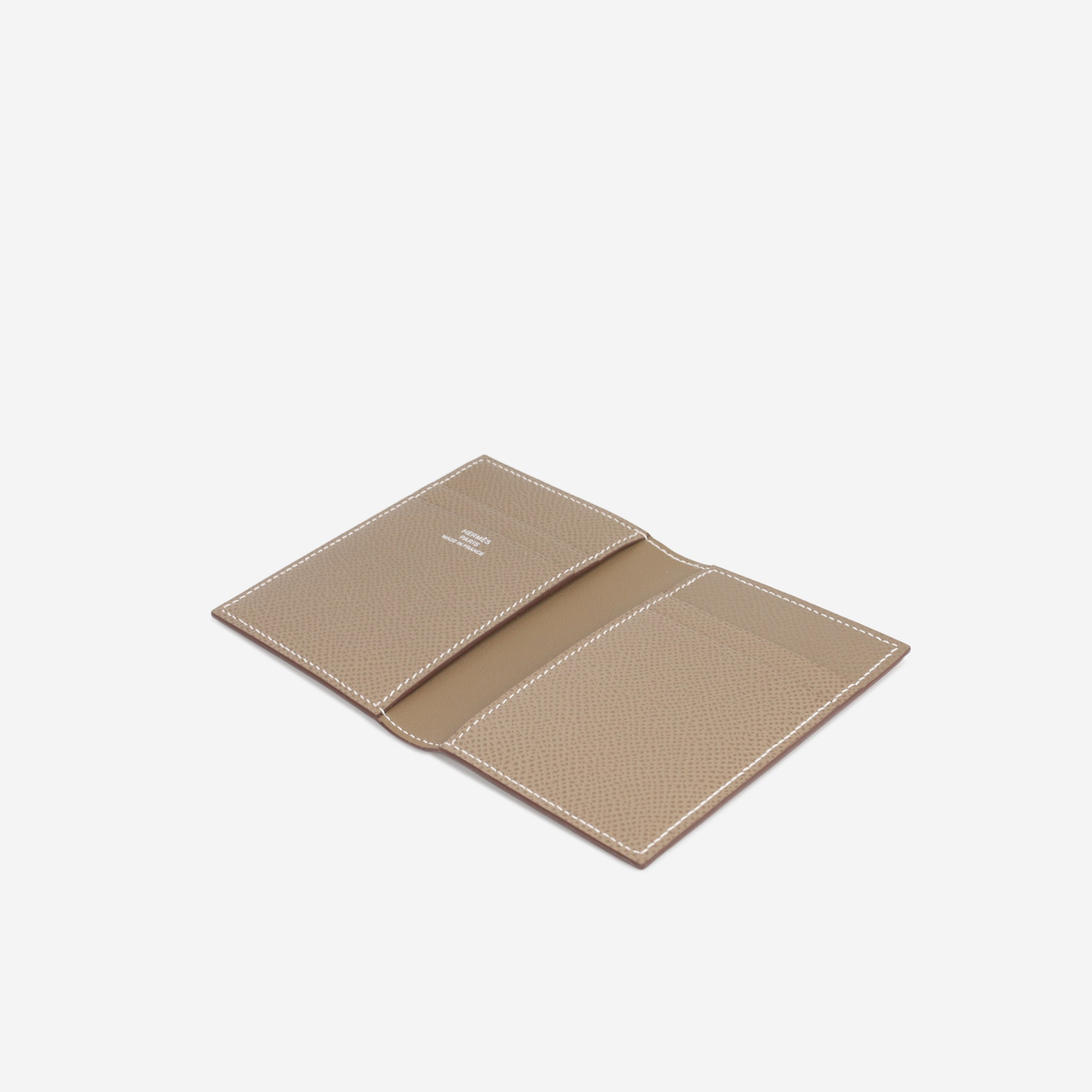 Hermes Sauge Epsom Leather MC² Euclide Card Holder Hermes