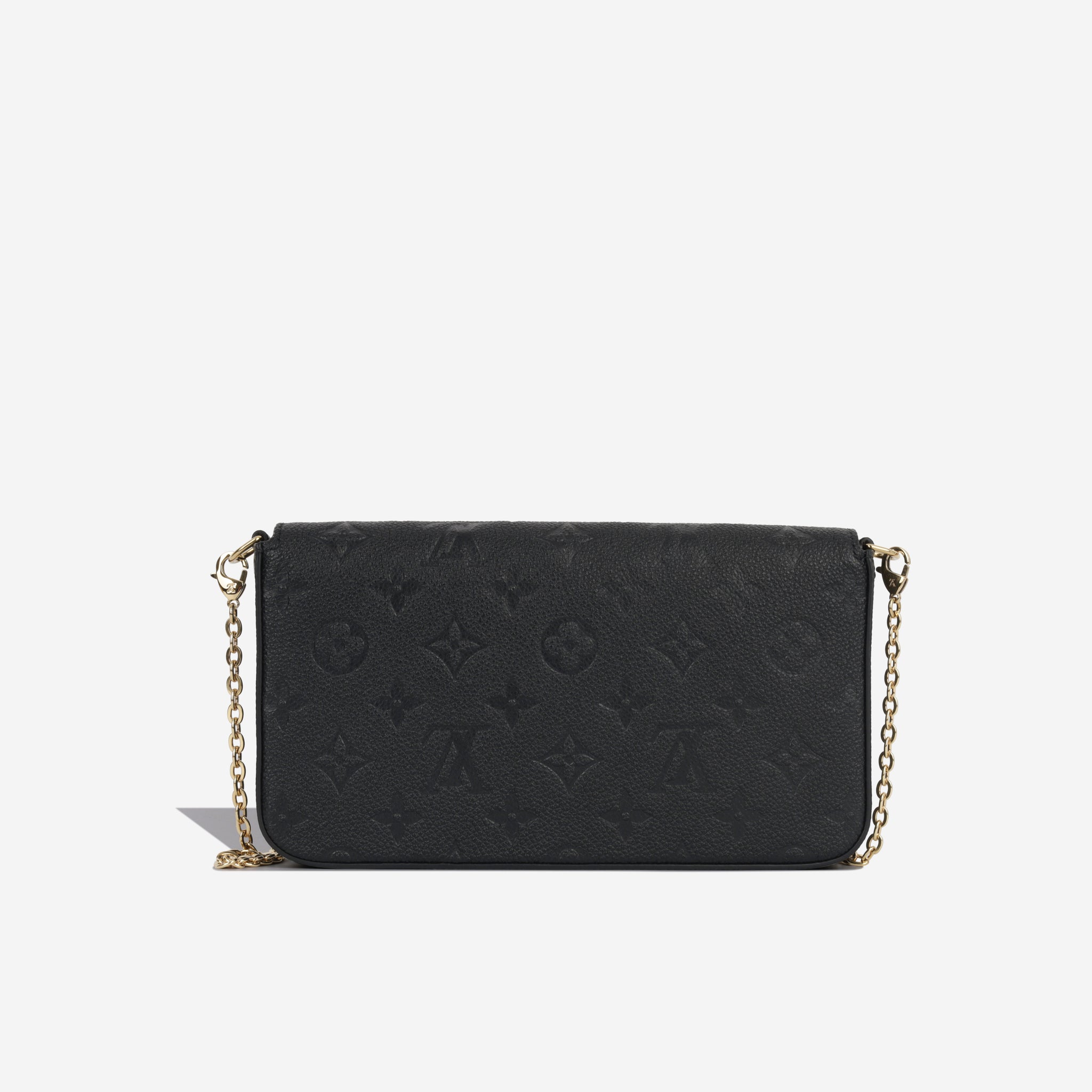 Louis Vuitton - Pochette Félicie - Black Empreinte Leather - GHW