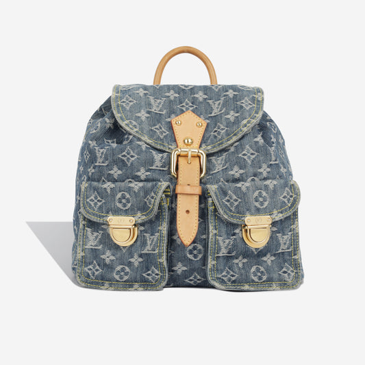Sac a Dos - Washed Denim