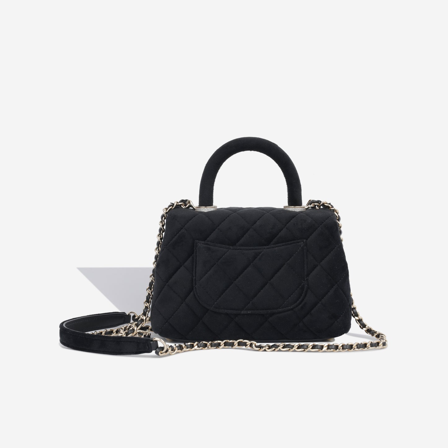 Mini Coco Handle - Velvet