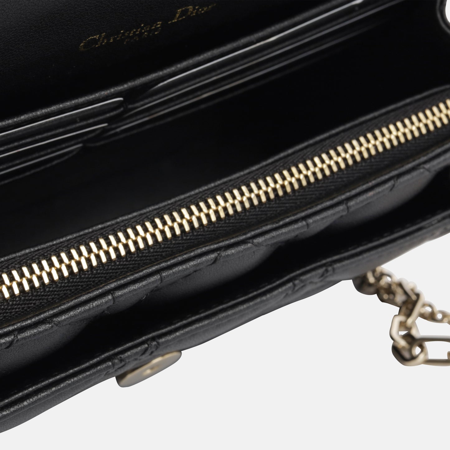 Lady Dior Chain Pouch