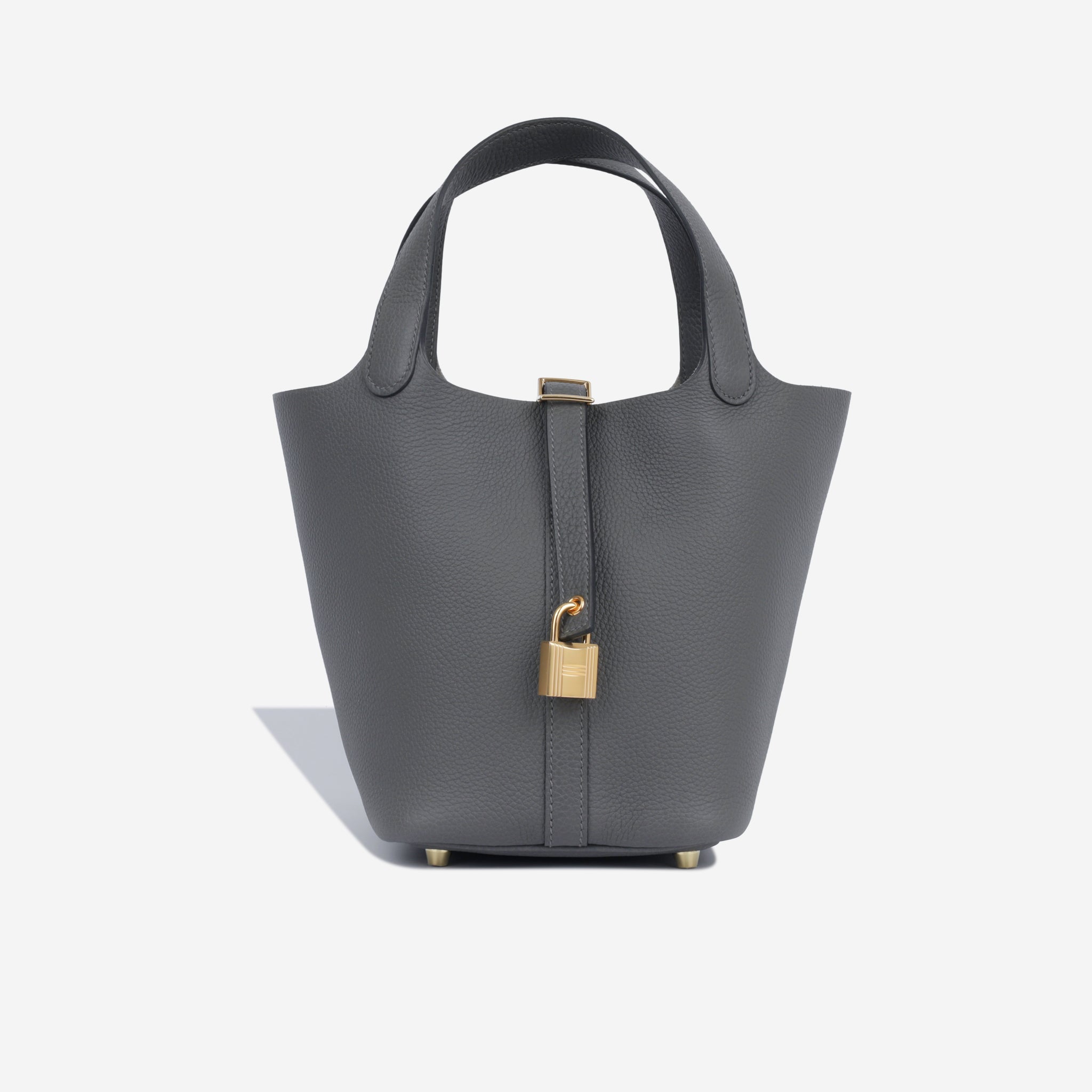 Hermès - Picotin 18 - Graphite Maurice - GHW - Brand New | Bagista