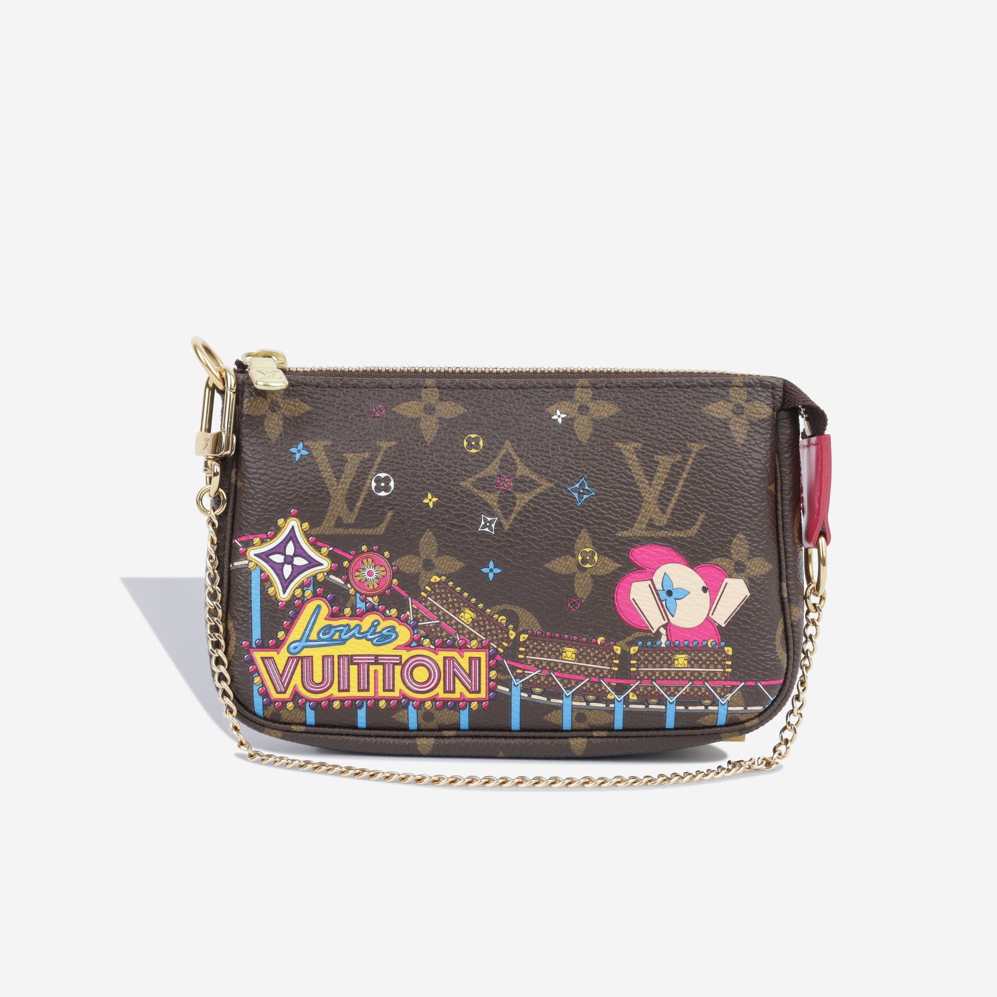 Louis Vuitton Monogram Pochette Accessoires - Brown Shoulder Bags, Handbags  - LOU777540