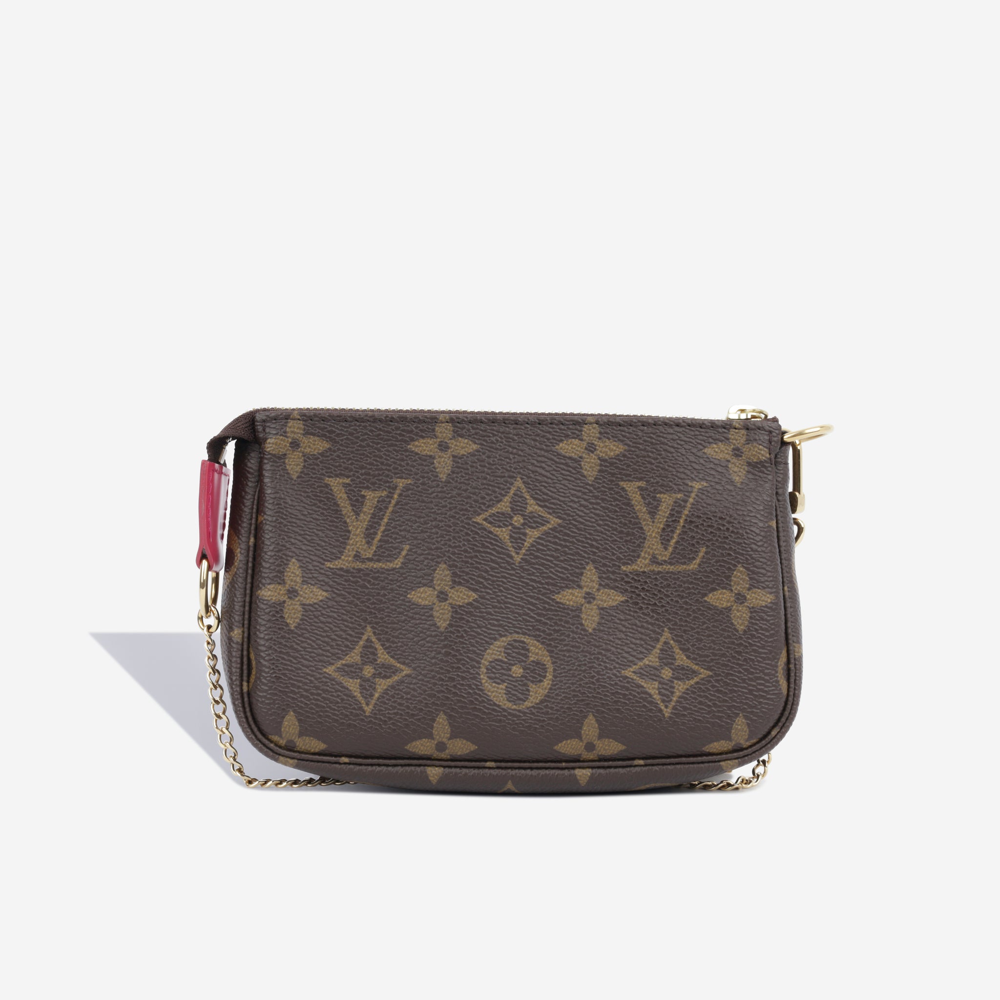 NEW Louis Vuitton Mini Pochette Accessoires on chain, Monogram, Price  Increase