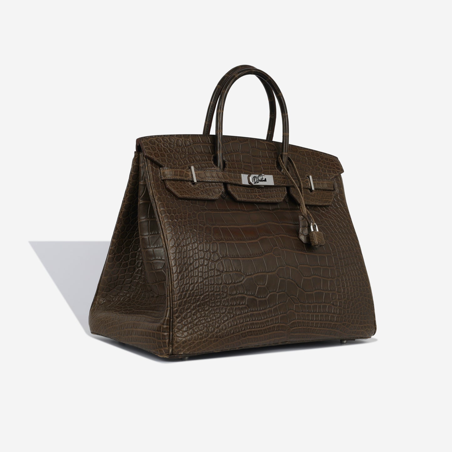 Birkin 40 - Havane Matte Croc