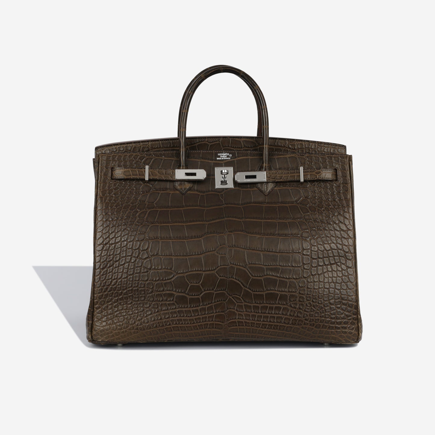 Birkin 40 - Havane Matte Croc